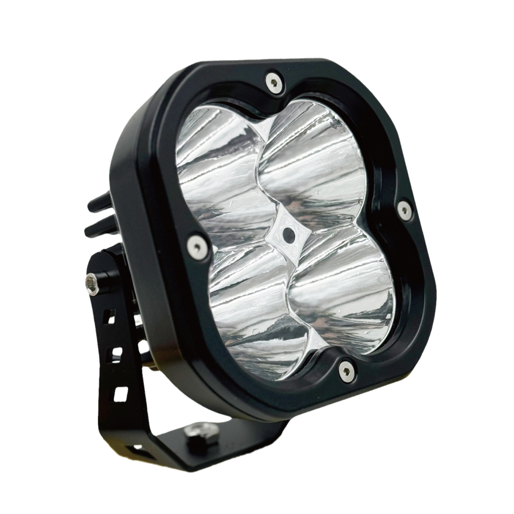 80W 차량용 LED 써치 12V 24V 집중광 특장차 트럭 화물차 굴삭기 농기계 라이트 - 상세 이미지 2