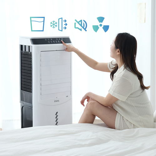 40L 저소음 대용량 이동식 얼음 에어쿨러 저전력 냉풍기 냉방기 업소용 공업용 - 상세 이미지 2