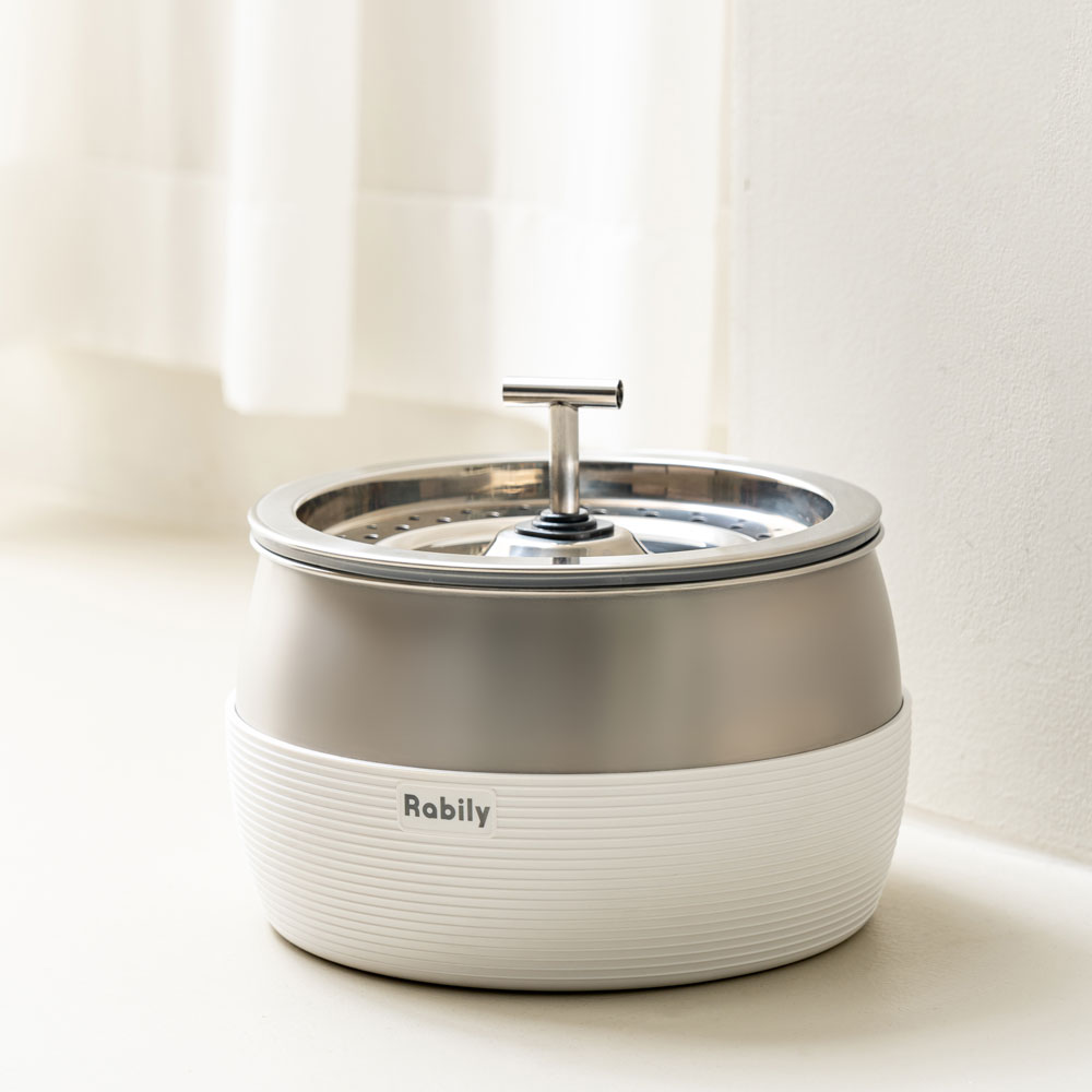라빌리 강아지 고양이 애견 스테인리스 스마트 자동급수기 정수기 3L