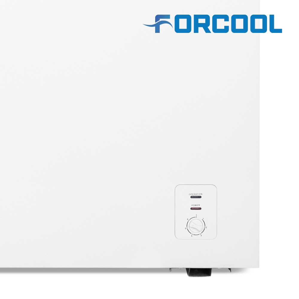 포쿨 업소용 아이스크림 냉동고 냉동식품 얼음컵 중형 급속 영업용 화이트 200L