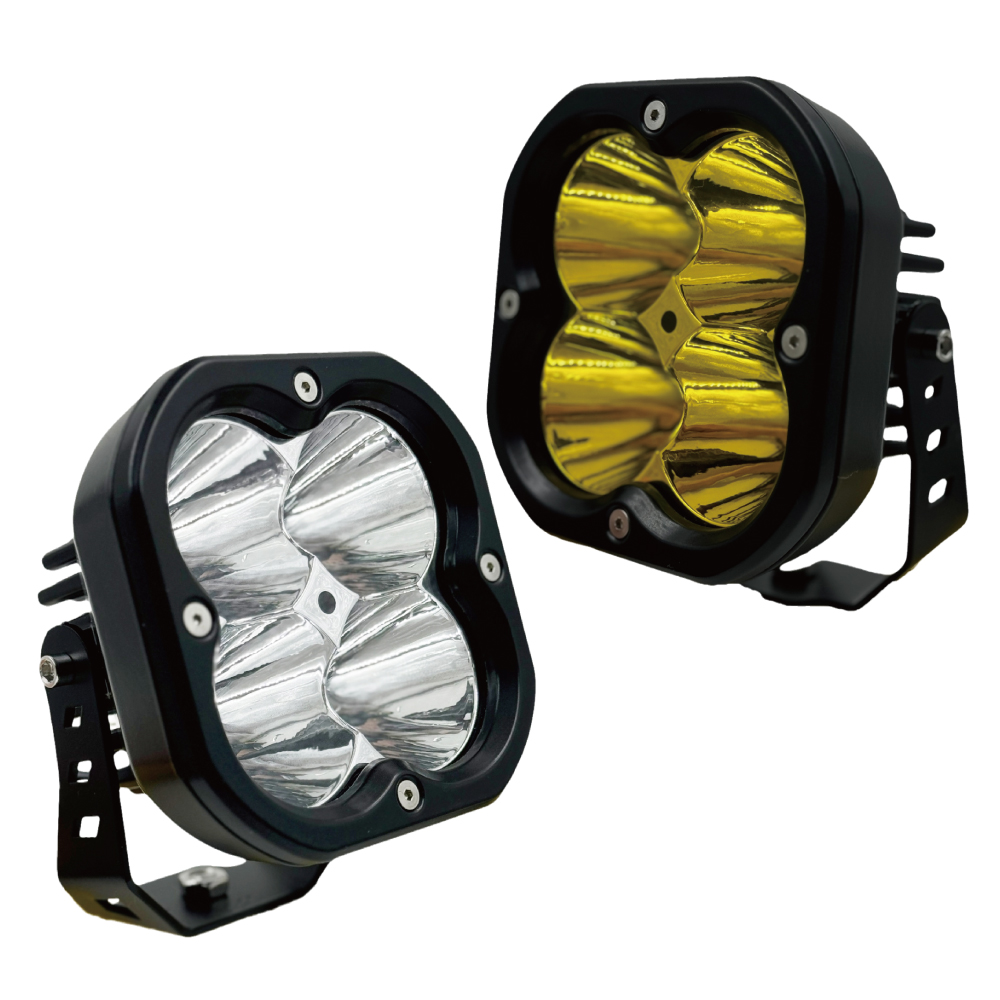 80W LED 써치라이트 선박용 선박 차량용 차량 집중광 작업 써치 DC 12V 24V - 상품 이미지