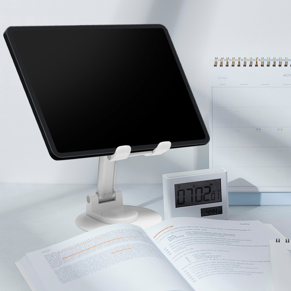 마운트뷰 휴대용 태블릿거치대 접이식 책상 아이패드 미니 갤럭시탭 거치대 포터블모니터 받침대