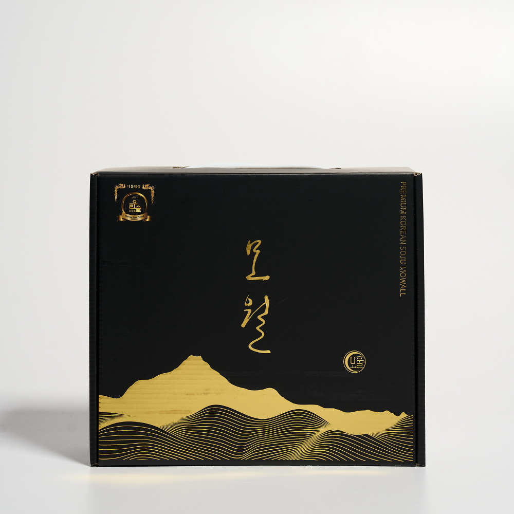 모월인 41도+모월로 25도 375ml 선물세트 모월소주 (전용잔, 케이스 포함) - 상세 이미지 5