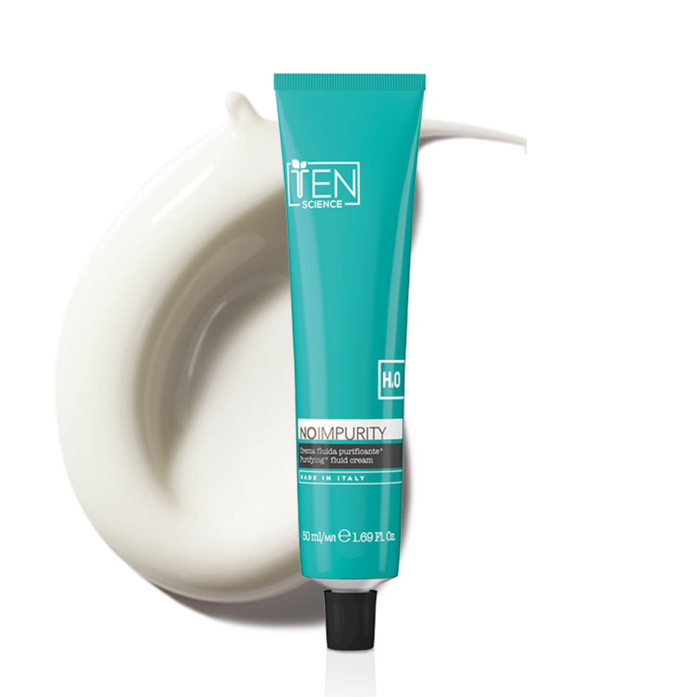 텐사이언스 크림 - 블랙라벨 노임퓨리티 플루이드 크림 50ml 유수분밸런스 정화 - 메인 이미지