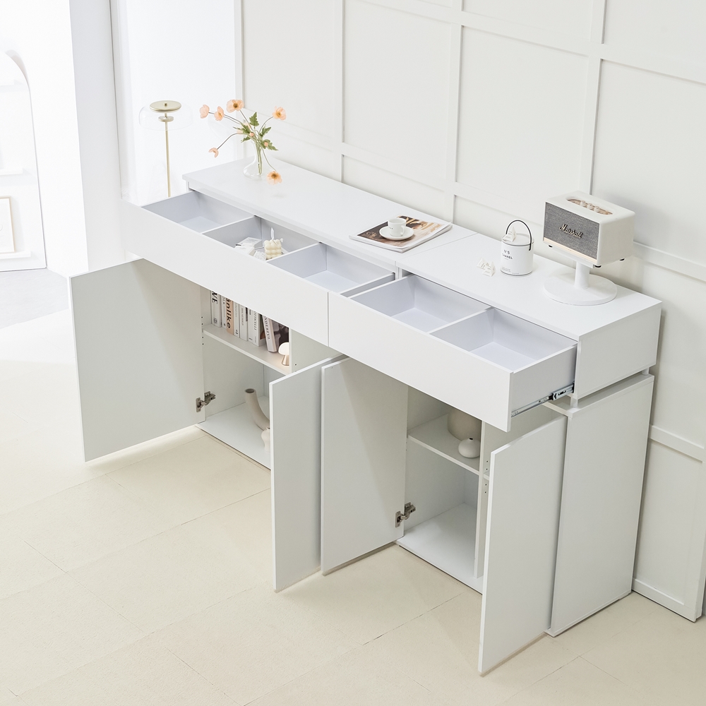 아르멜 공간분리 높은수납장 맘마존 안방 파티션 복도 수납장 800