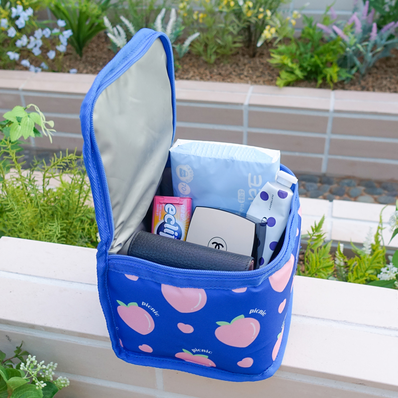 귀여운 미니 PICO 도시락가방 파우치 보온보냉백 스트로베리