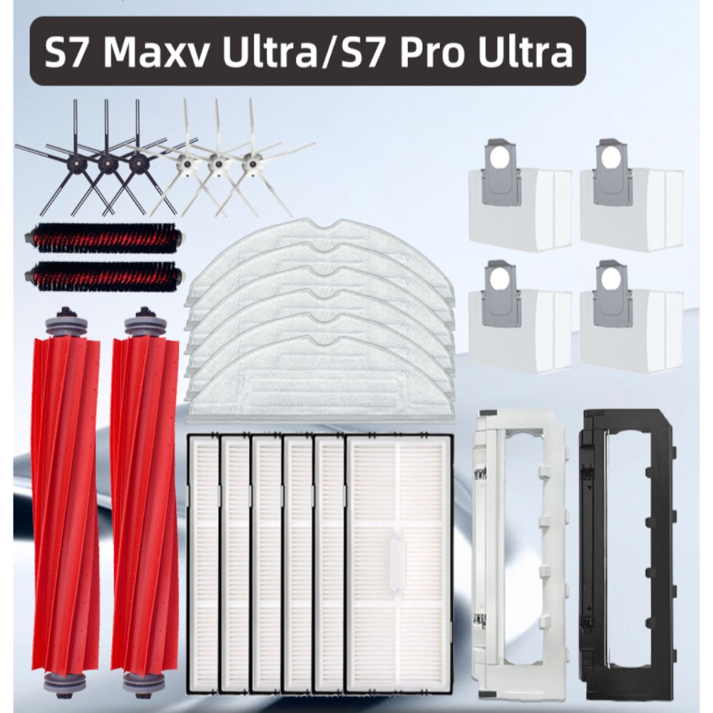 [호환] 로보락 S7 Pro Ultra 소모품 물걸레 더스트백 필터 브러쉬 제이상점 6개월 패키지 - 상세 이미지 2