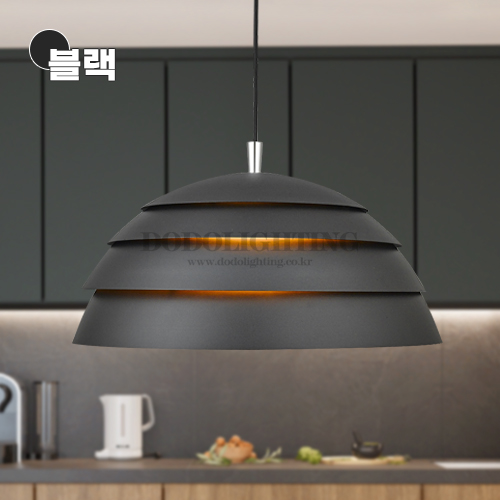 미누엘 컬러 1등 전등갓 북유럽식탁등 화이트 핑크 블루 다크그린 블랙 인테리어전등 이미지 6