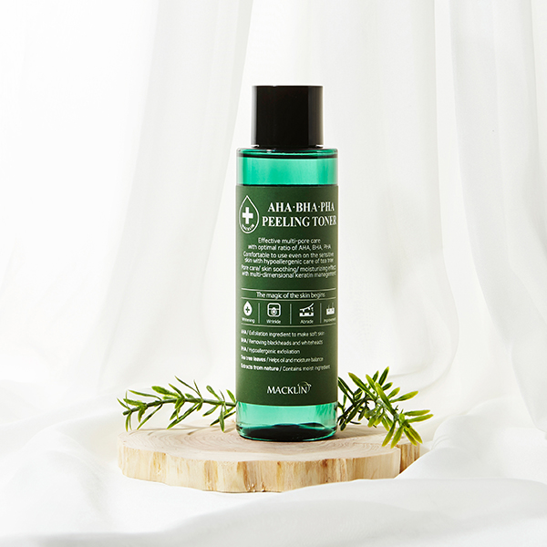 1+1 맥클린 아하바하파하 티트리 필링토너 150ml 여드름진정 각질제거 이미지 3