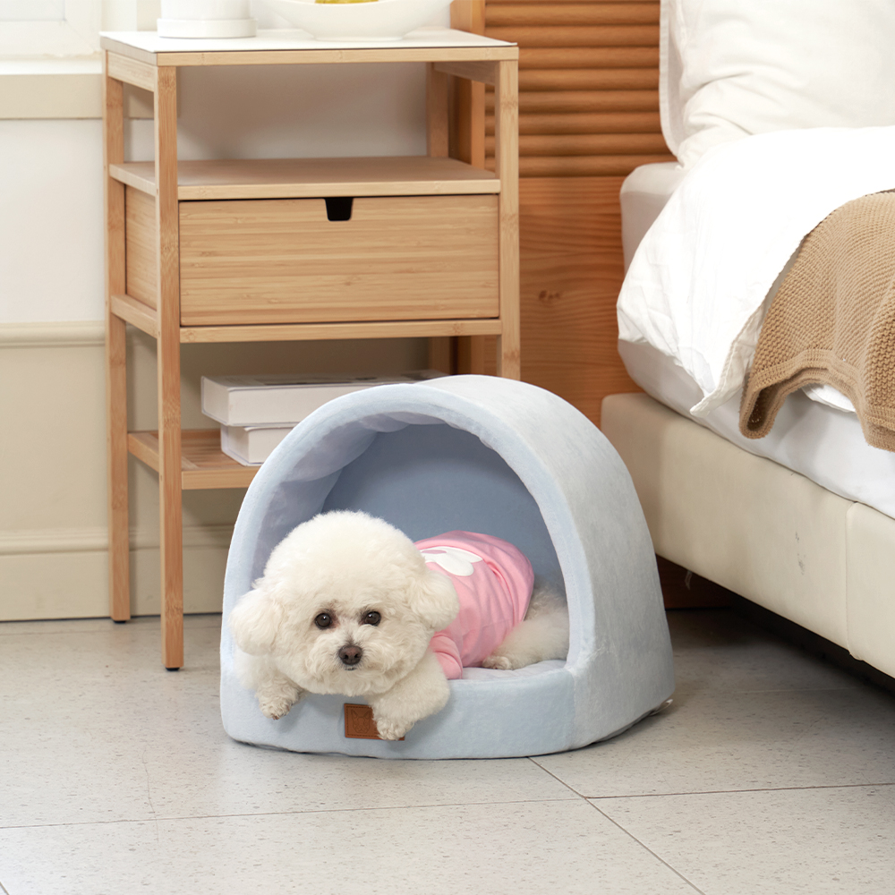 개과천선 디룸 강아지 집 동글이 하우스 애견집 반려동물 동굴 - 상세 이미지 5
