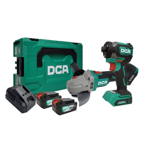 DCA ADKIT27EK 충전콤보세트 20V 4.0AH ADPL208 ADSM03-100 임팩 그라인더 셋트 - 메인 이미지