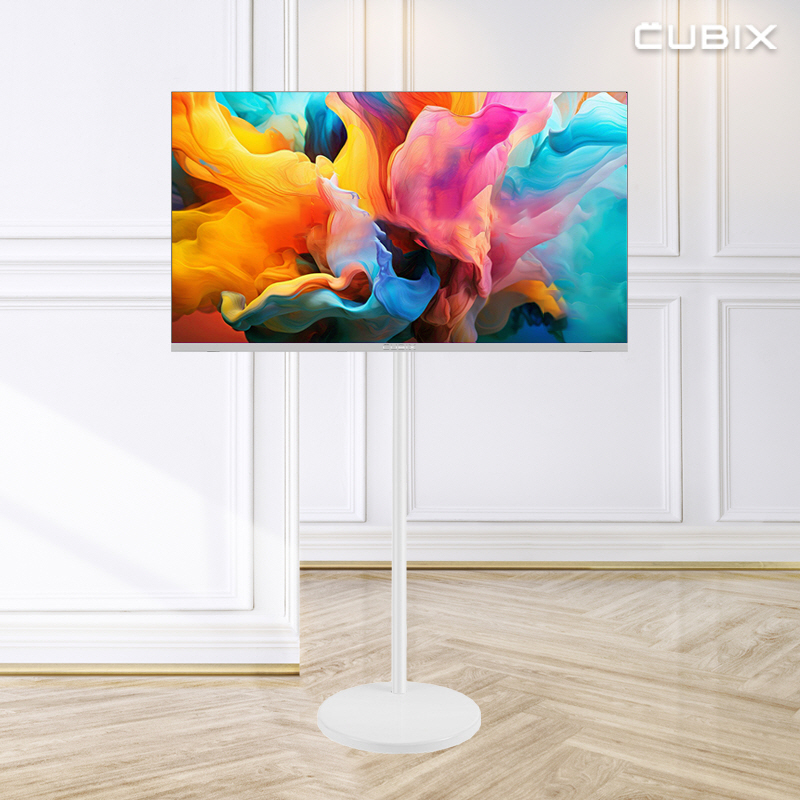 무빙큐빅스 삼탠바이미 화이트에디션 101cm(40인치) FHD 스마트티비 X2 셋트 이동식 TV 삼텐 중소바이미 제품 이미지