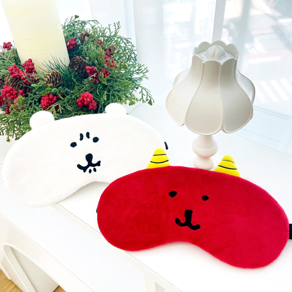 담곰이 수면안대 농담곰 커플 우정 캐릭터 파자마 파티 소품 - 상세 이미지 5
