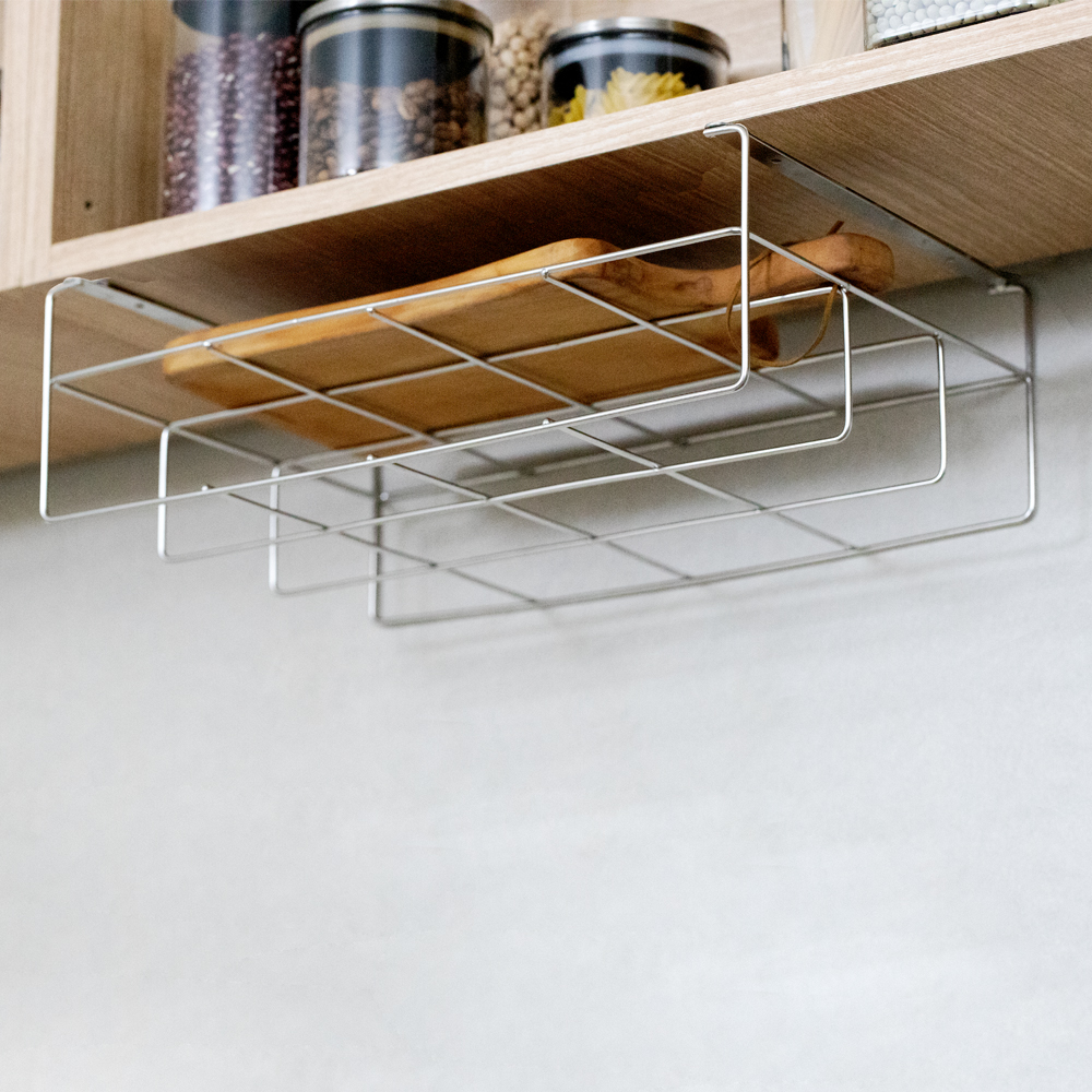 304 스텐 도마 걸이 꽂이 싱크대 보관 정리대 상부장 건조대 선반 정리 2단