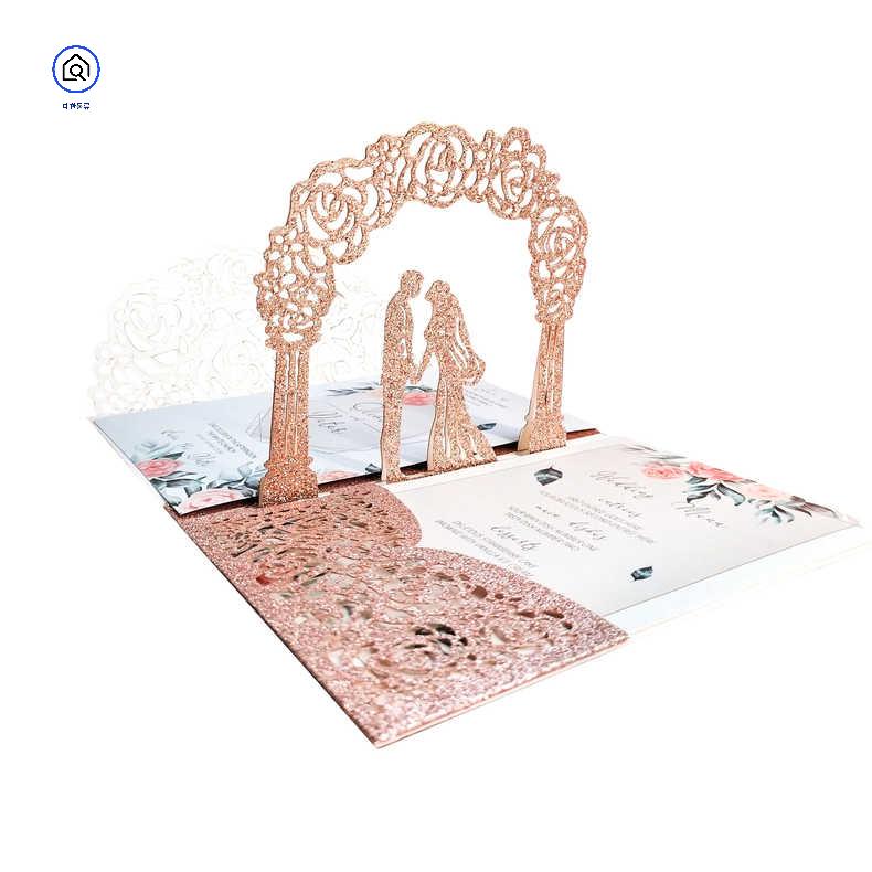 청첩장 특이한 셀프 입체 3D - 상품 이미지
