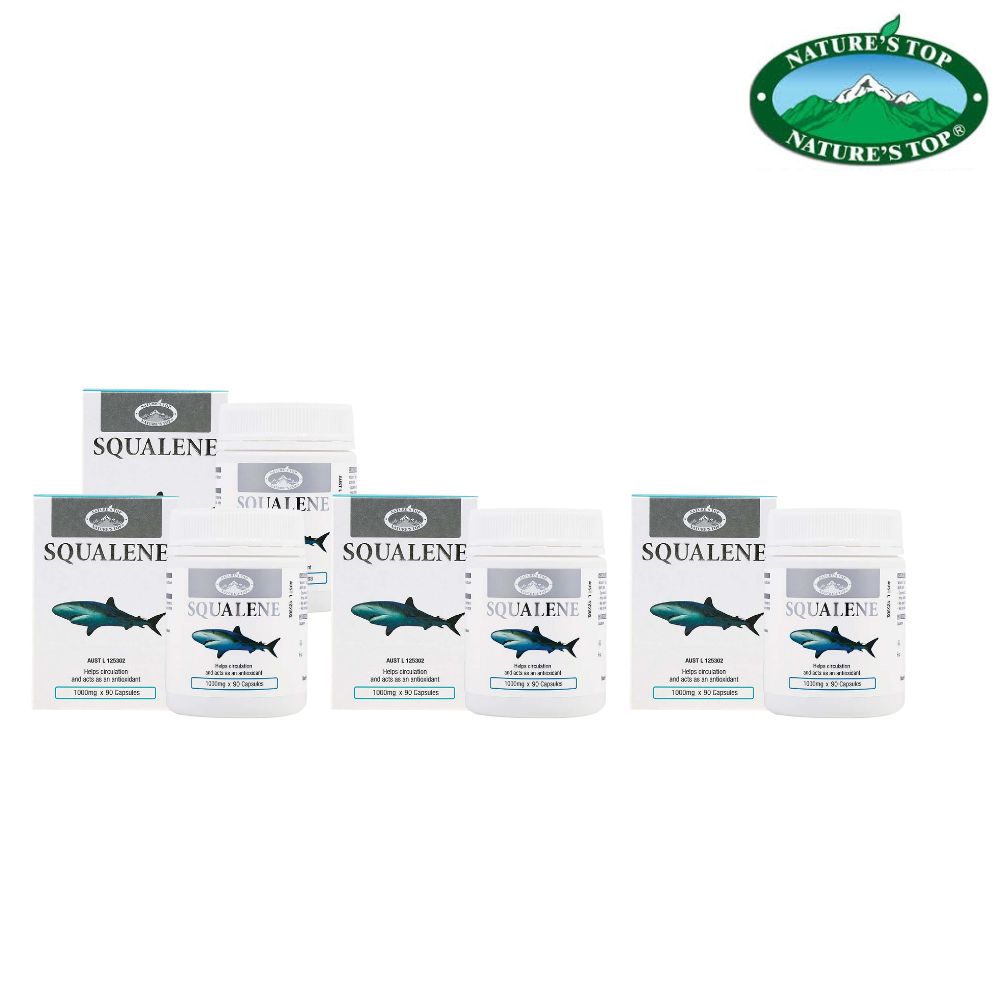 호주 네이쳐스탑 스쿠알렌 1000mg 90 캡슐 안티옥시던트 이미지 6