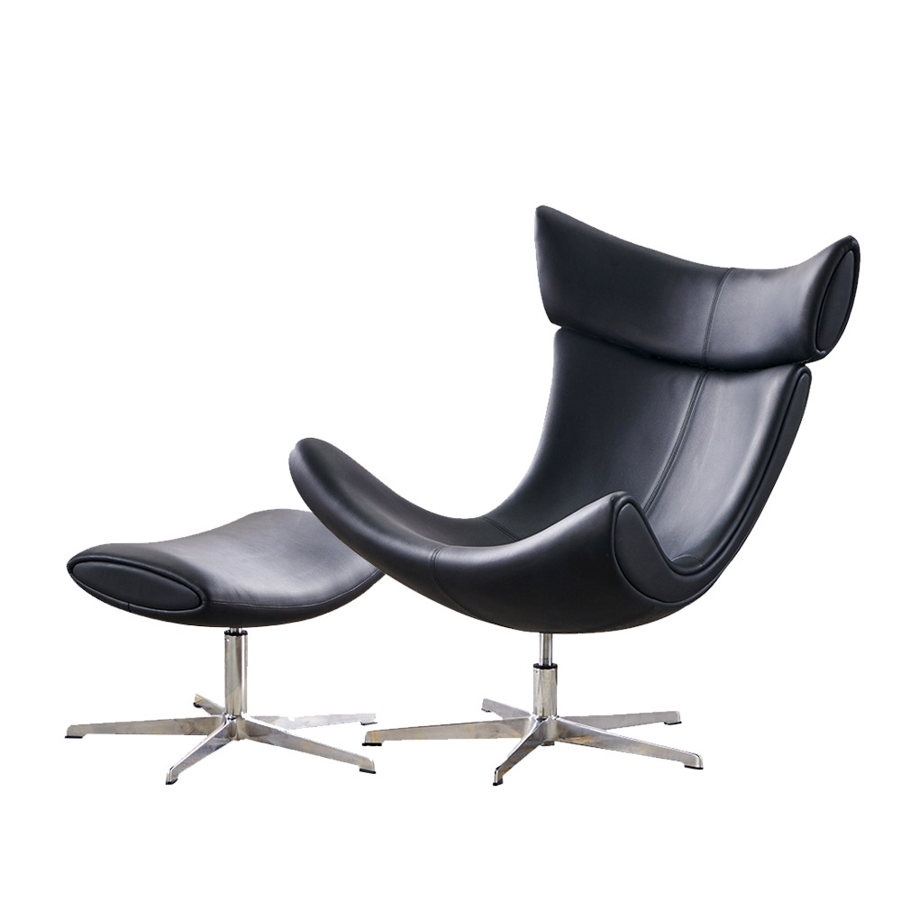 에피하임 1인용 리클라이너 독서 서재 수유의자 가죽쇼파 인테리어의자