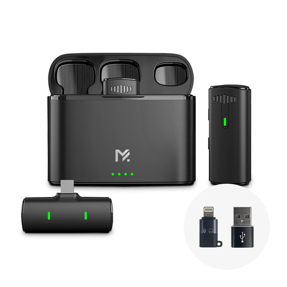 무선 핀마이크 유튜브 와이어리스 휴대용 방송용 강의용 스마트폰 마이크