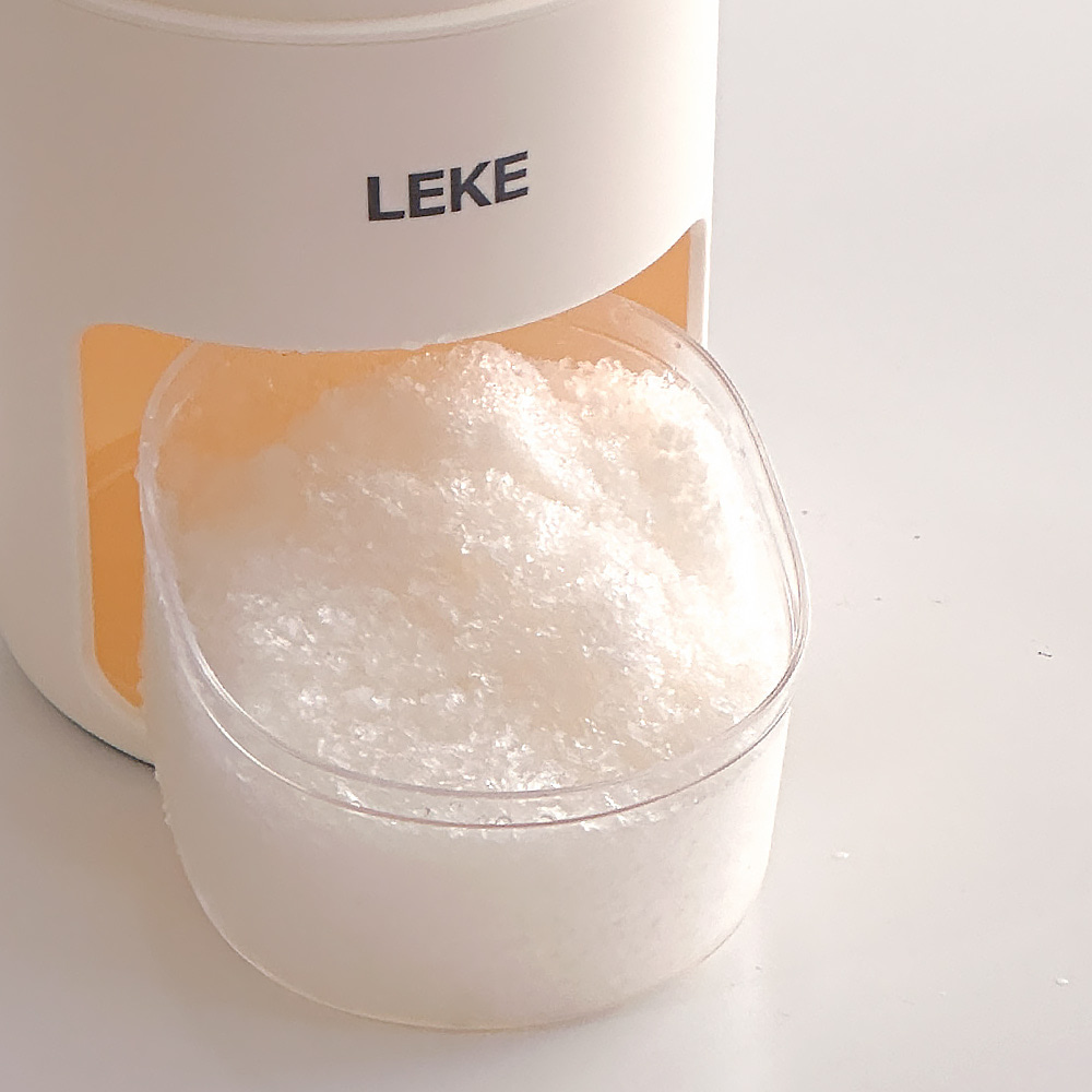 니드코 리케 폴리 빙수기 가정용 수동 레트로 팥빙수 슬러시 기계 눈꽃 우유 얼음