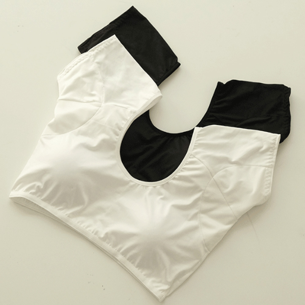 캡내장 겨드랑이 땀흡수 패치 겨땀패드 브라탑 2color - 메인 이미지