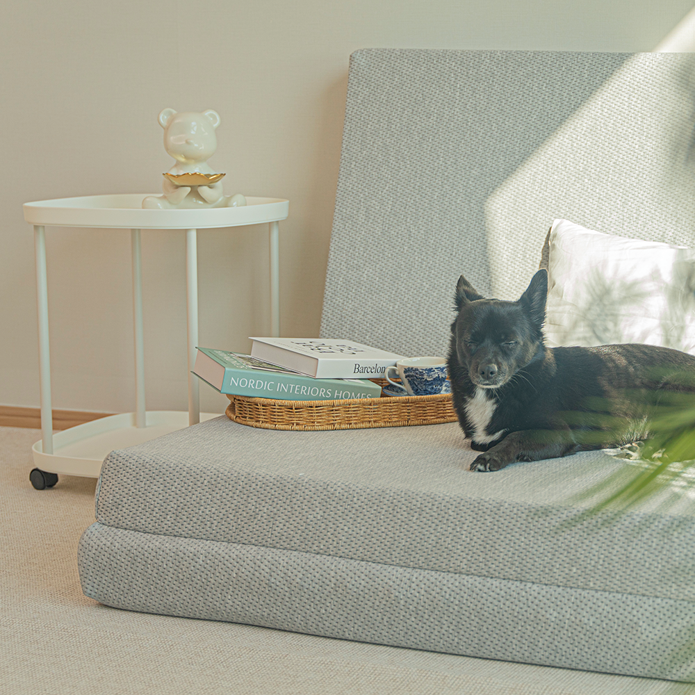 자미오다 3단 접이식 메모리폼 토퍼 매트리스 SS 슈퍼싱글