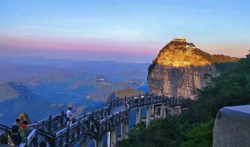 [장가계] 천문산 입장권 - 케이블카 왕복 E티켓 - 상품 이미지