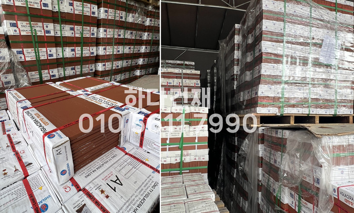 테라코타타일 외벽 바닥타일 겸용 / 하다건재 점토타일