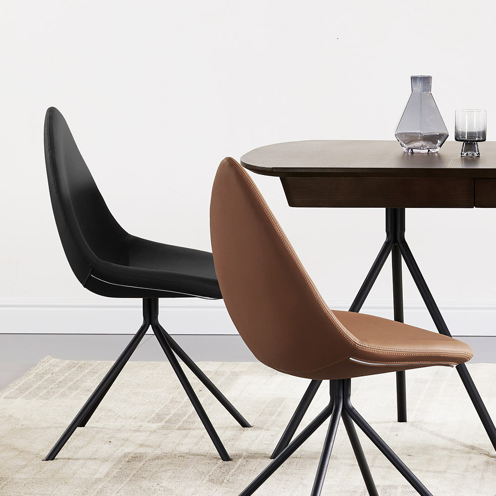 에피하임 북유럽풍 오타와체어 물방울의자 식탁의자