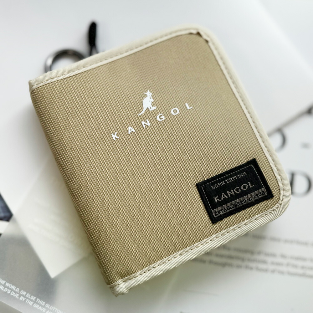 캉골 KANGOL 라운드 지퍼 반지갑 KGSA-WA000172 3컬러 - 상세 이미지 2