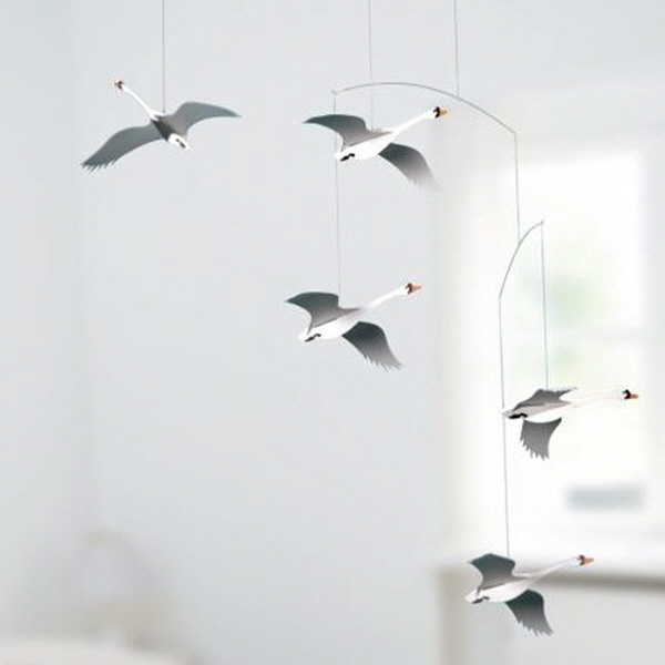 플렌스테드 모빌 백조 Flensted Mobiles - Scandinavian Swans - 상품 이미지
