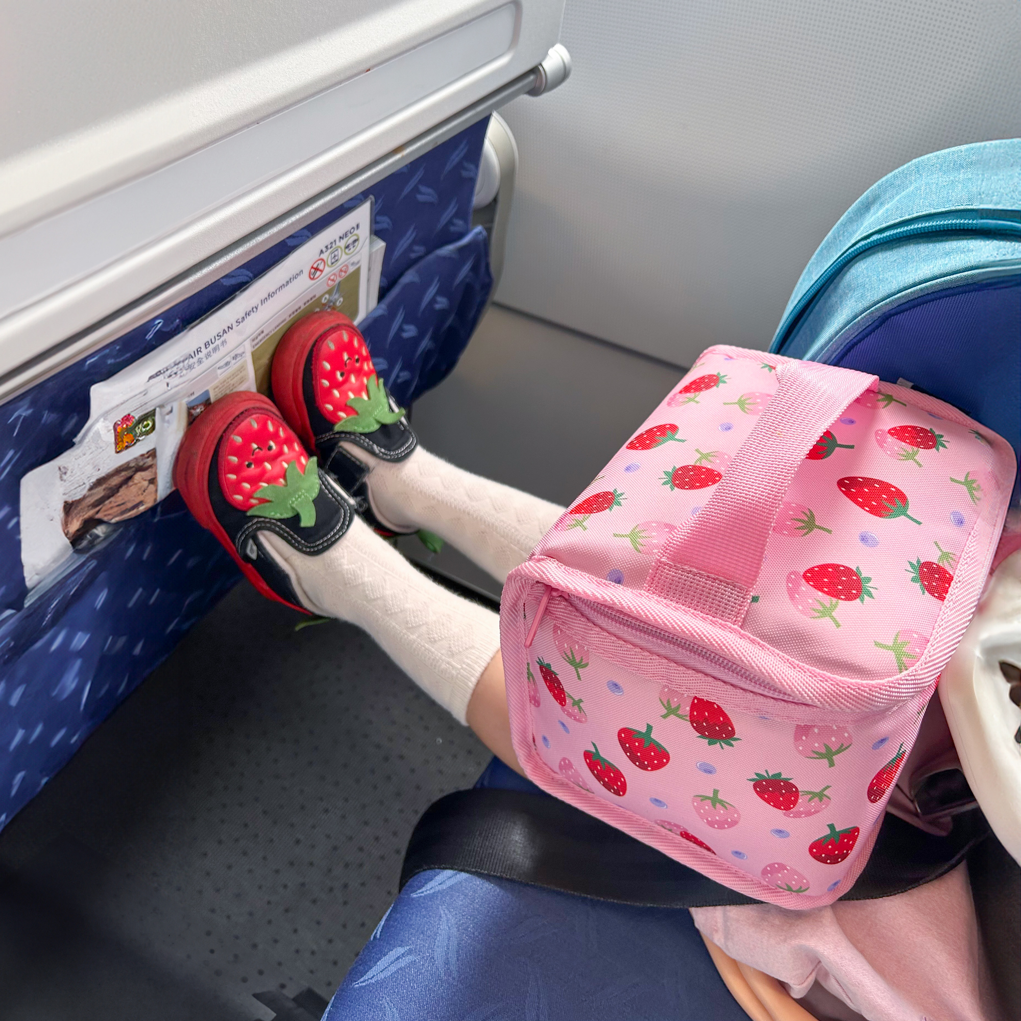 귀여운 미니 PICO 도시락가방 파우치 보온보냉백 스트로베리