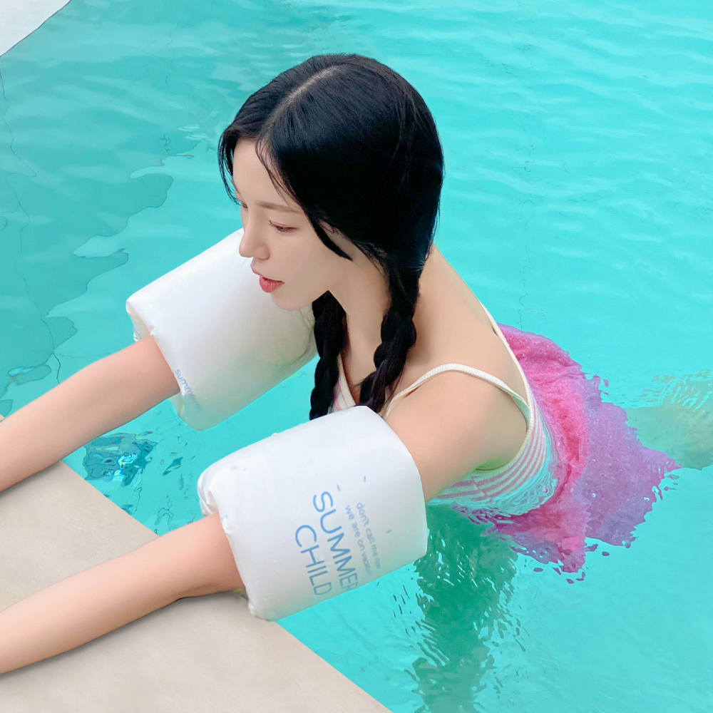 썸머차일드 롤업 암튜브 팔튜브 암링 성인 어린이 공용 해먹 누들 물놀이