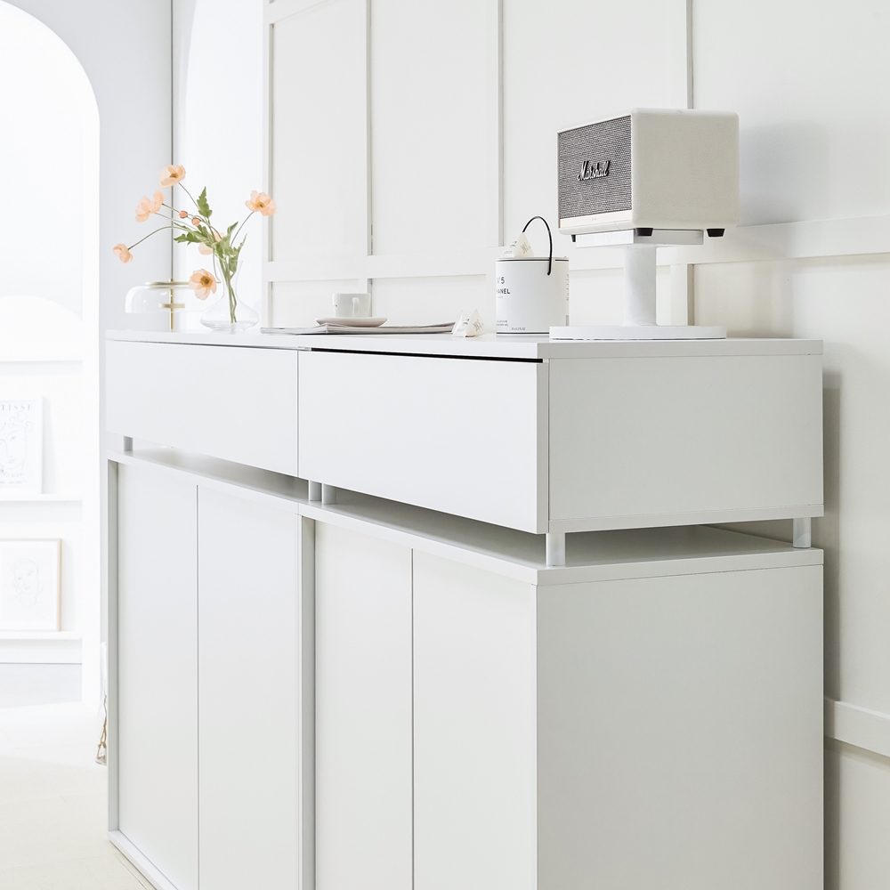 아르멜 공간분리 높은수납장 맘마존 안방 파티션 복도 수납장 800