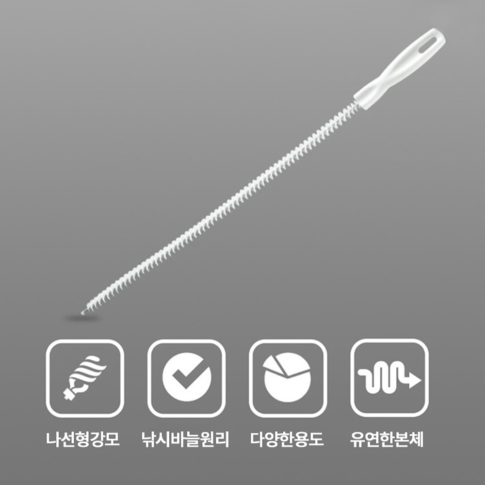 배수구 청소 욕조 싱크대 뚫기 세면대 머리카락 제거 머리카락 제거기 - 상세 이미지 3