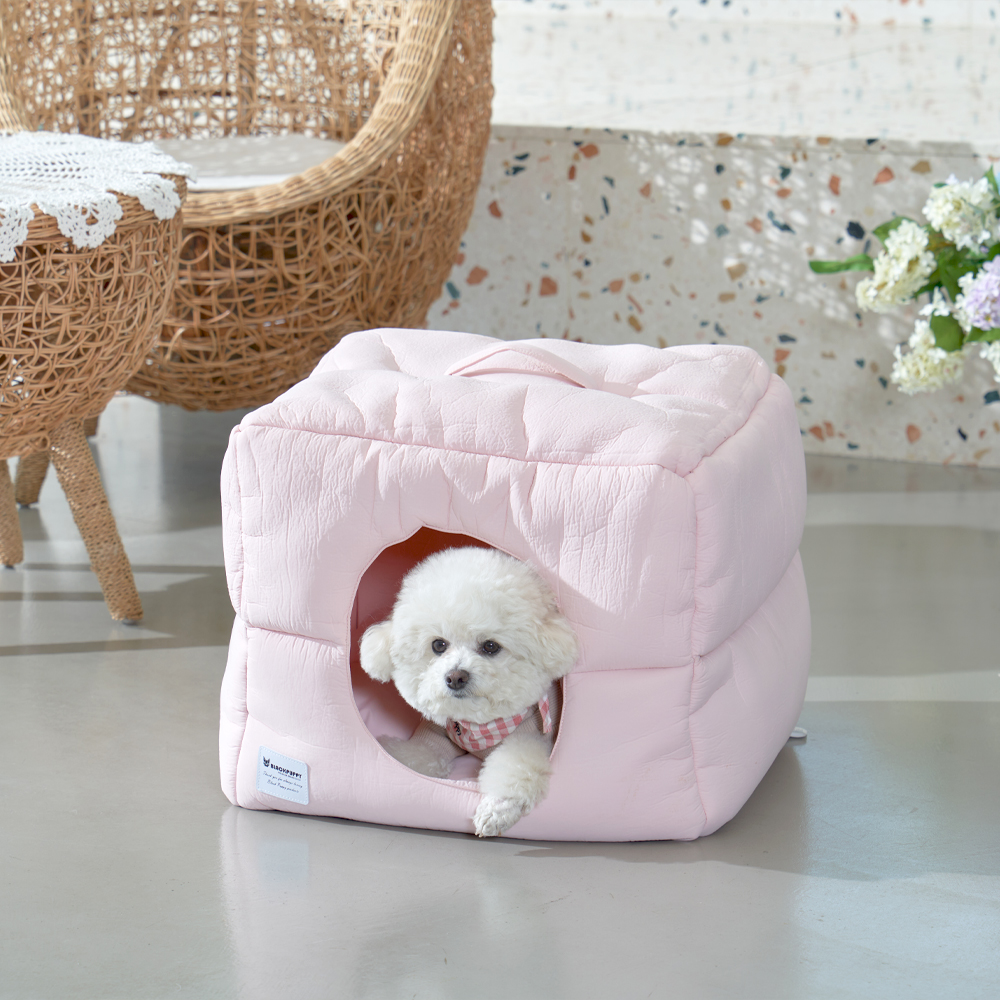 개과천선 워티 강아지 하우스 집 생활방수 동굴 텐트 애견 침대 고양이 숨숨집