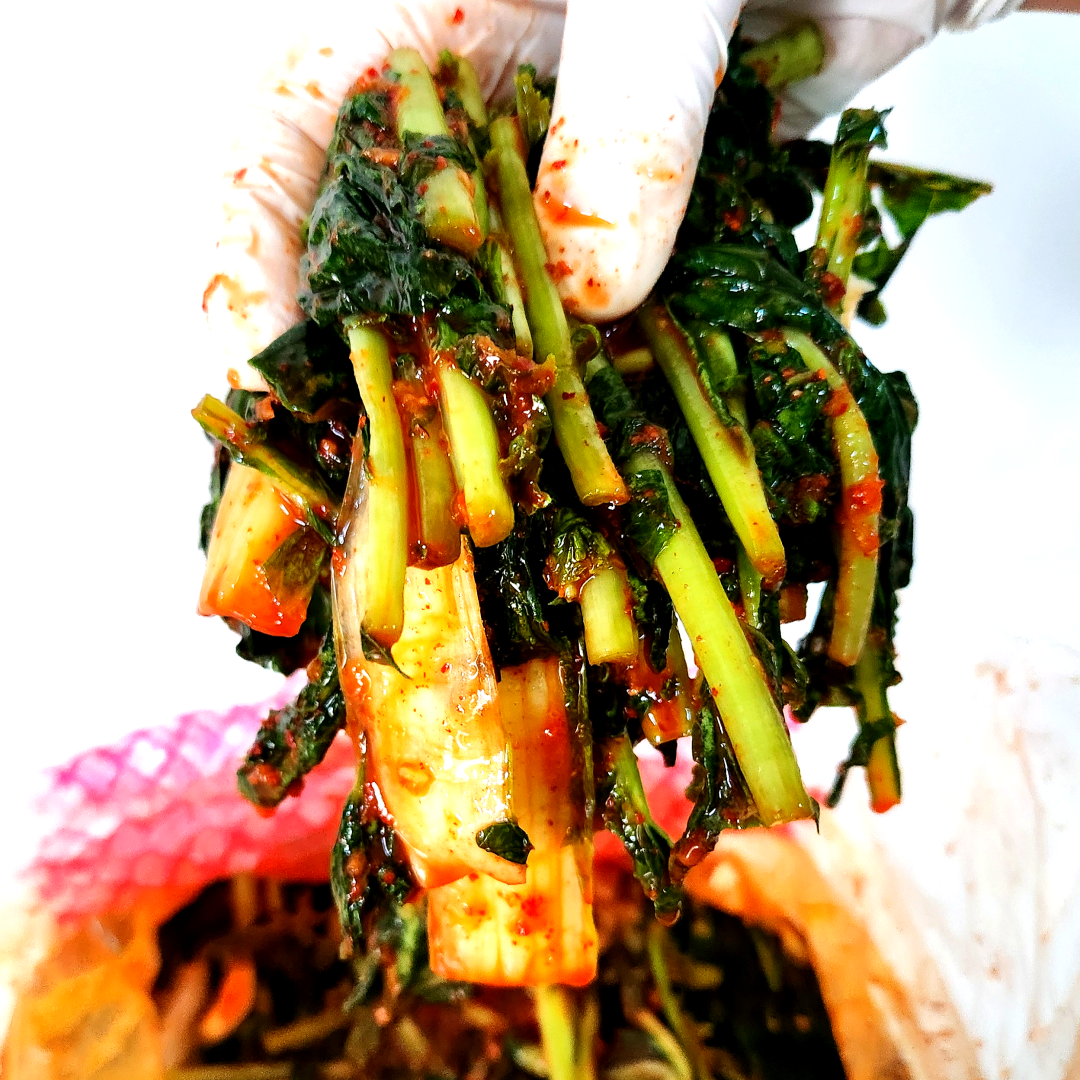 아삭하고 맛있는 열무김치 10KG 업소용 대용량 식당용 열무국수 - 상세 이미지 2