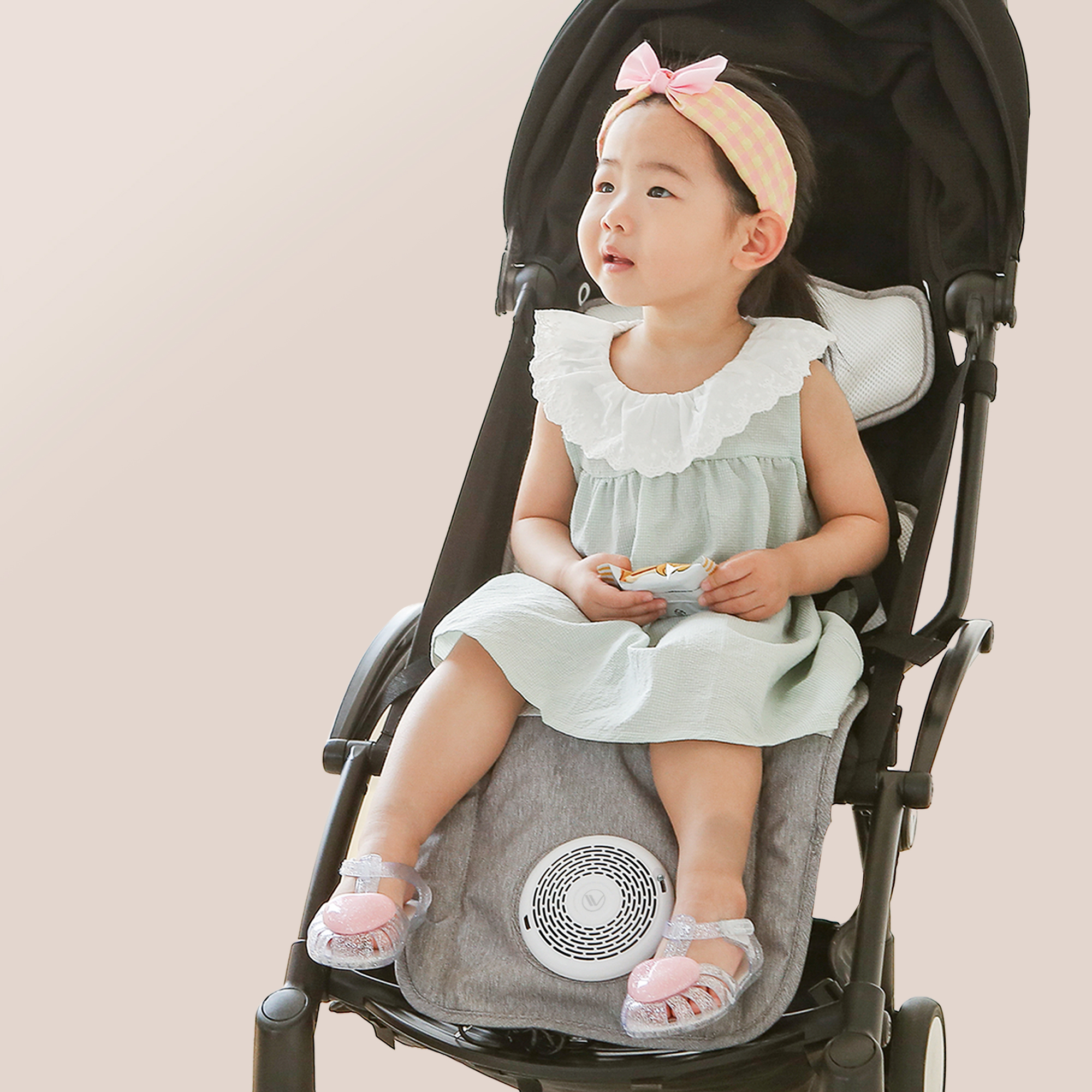 1+1일리안 아이스쿨러 카시트 통풍 쿨시트 유모차 라이너