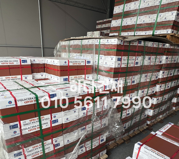 테라코타타일 외벽 바닥타일 겸용 / 하다건재 점토타일