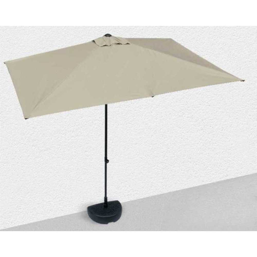 하프 벽 파라솔 베란다 테라스 업소용 그늘막 차양막 200x100cm - 상세 이미지 2
