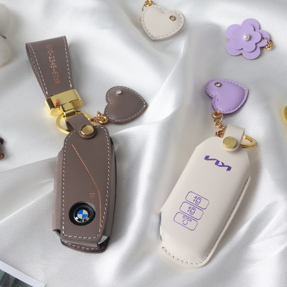 이태리 가죽 차키케이스 고급 키커버 자동차 커스텀 홀더 현대01