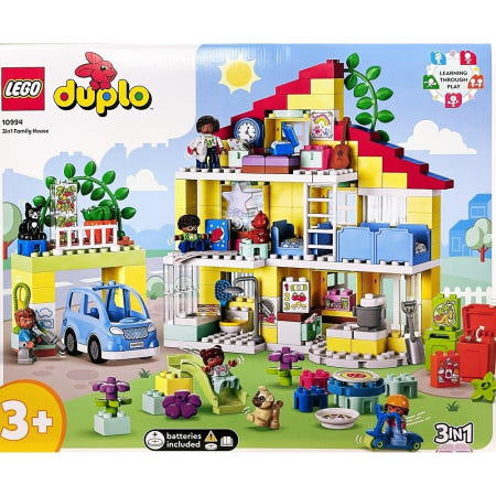 레고 듀플로 학습교재 수업교구 어린이 선물 높고 멋진 따뜻한 정원이 있는 행복한 우리집