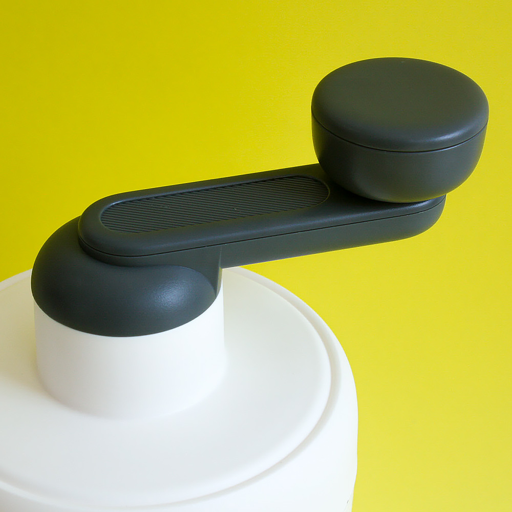 니드코 리케 폴리 빙수기 가정용 수동 레트로 팥빙수 슬러시 기계 눈꽃 우유 얼음