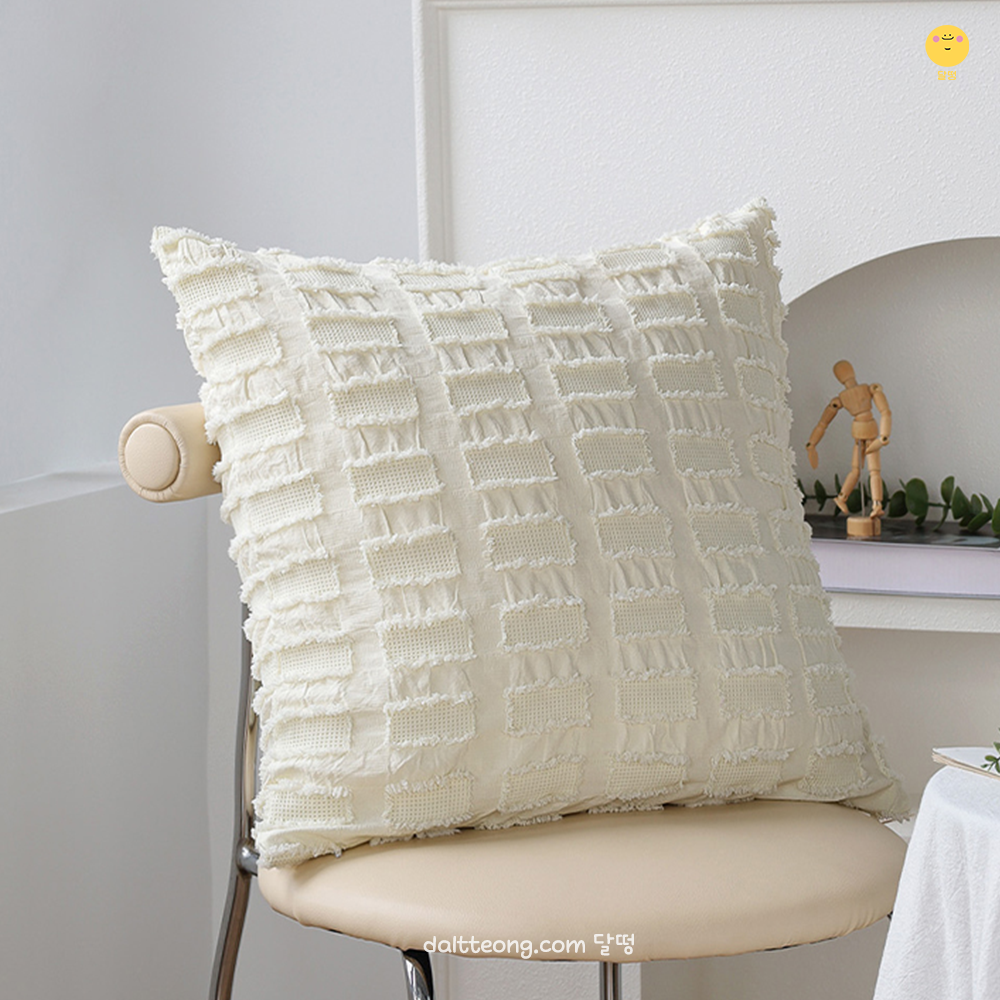 달떵 디자인A쿠션 커버 봄 여름 북유럽 린넨 거실 쇼파 쿠션 커버 포인트 예쁜 침대 패브릭 인테리어 고급