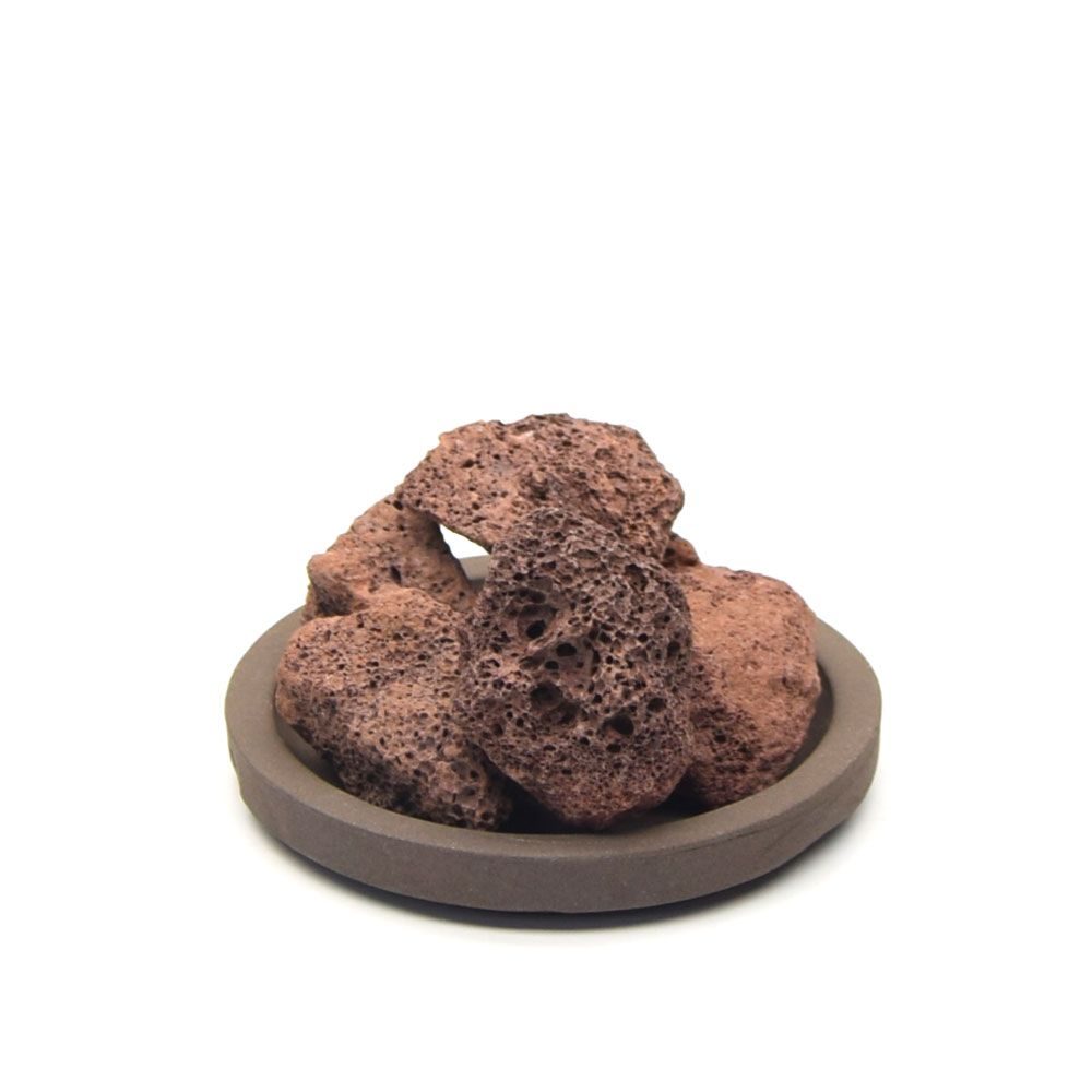 테라원 수제 토분 받침 R14 (내경11cm) 다크초코 - 상품 이미지