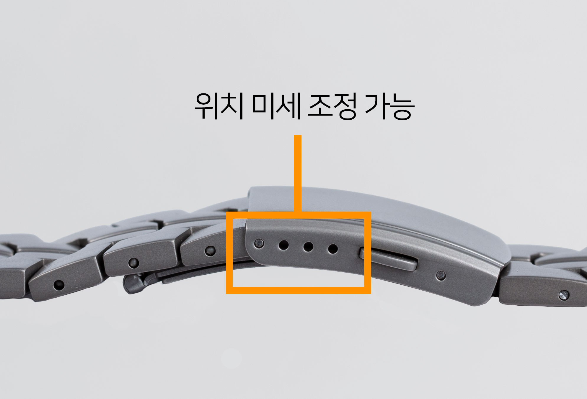 애플워치 울트라 스트랩 티타늄 1 2 메탈 밴드 줄 줄질 스틸 49mm 블랙 - 상세 이미지 5