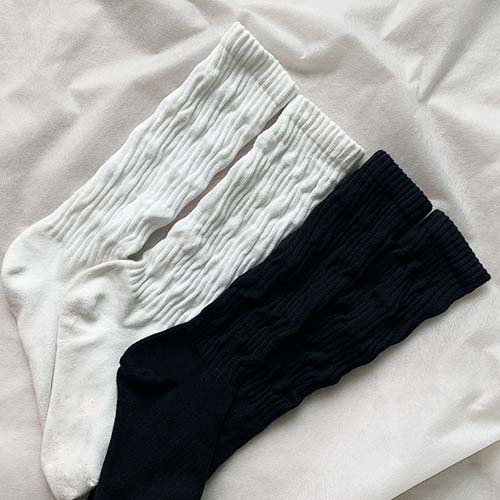 골지양말 롱양말 니삭스양말