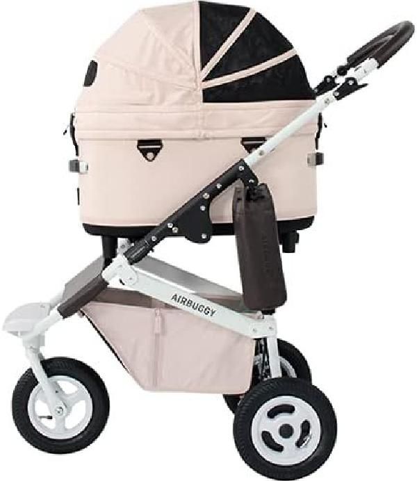 에어버기 돔3 블러썸 레귤러 대형견 중형견 강아지 고양이 접이식 브레이크 모델 개모차