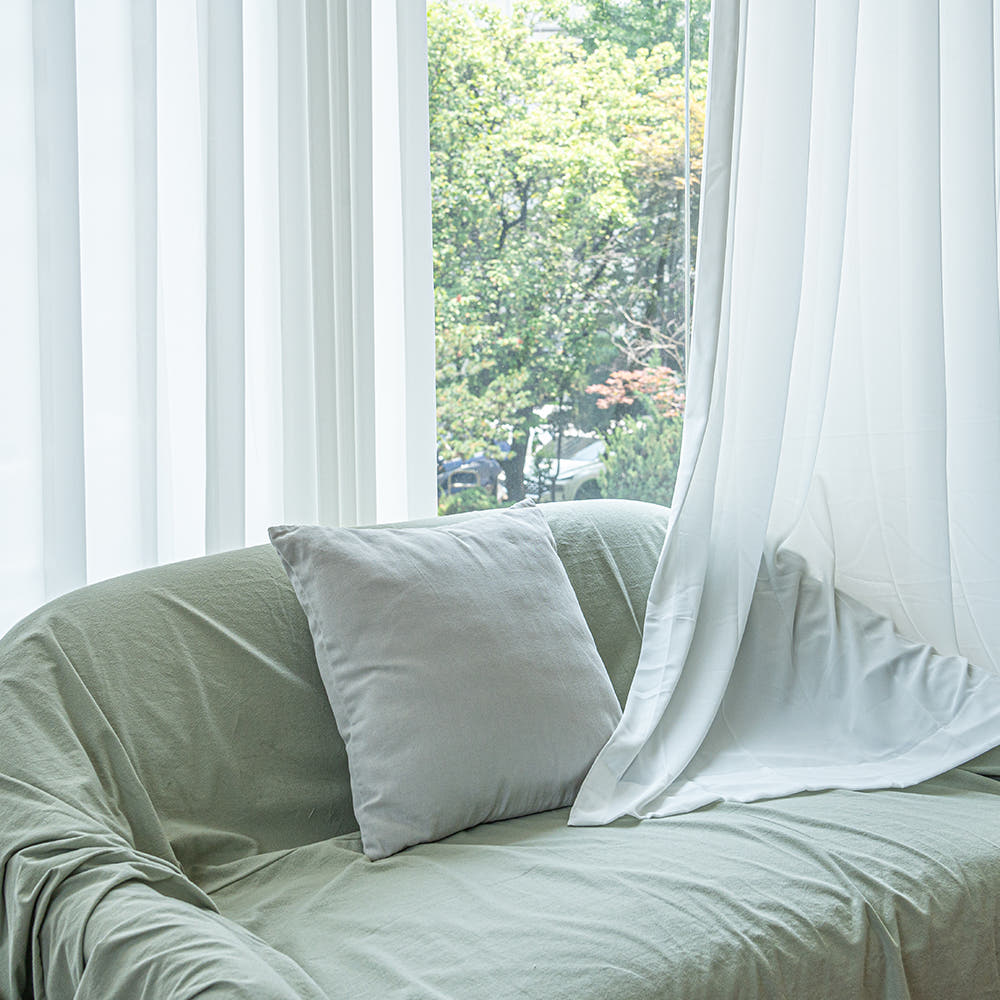 메종드에떼르넬 쉬폰커튼