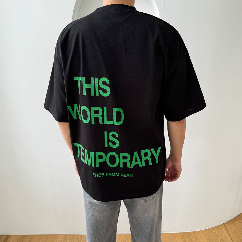 남자프린팅반팔 남자박스티 쿨티셔츠 - 상세 이미지 3