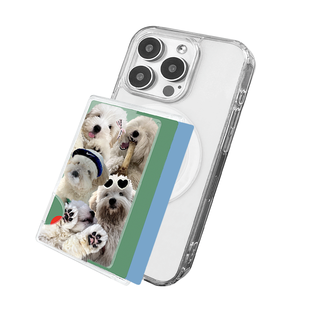 주문 제작 맥세이프 카드 슬롯 지갑